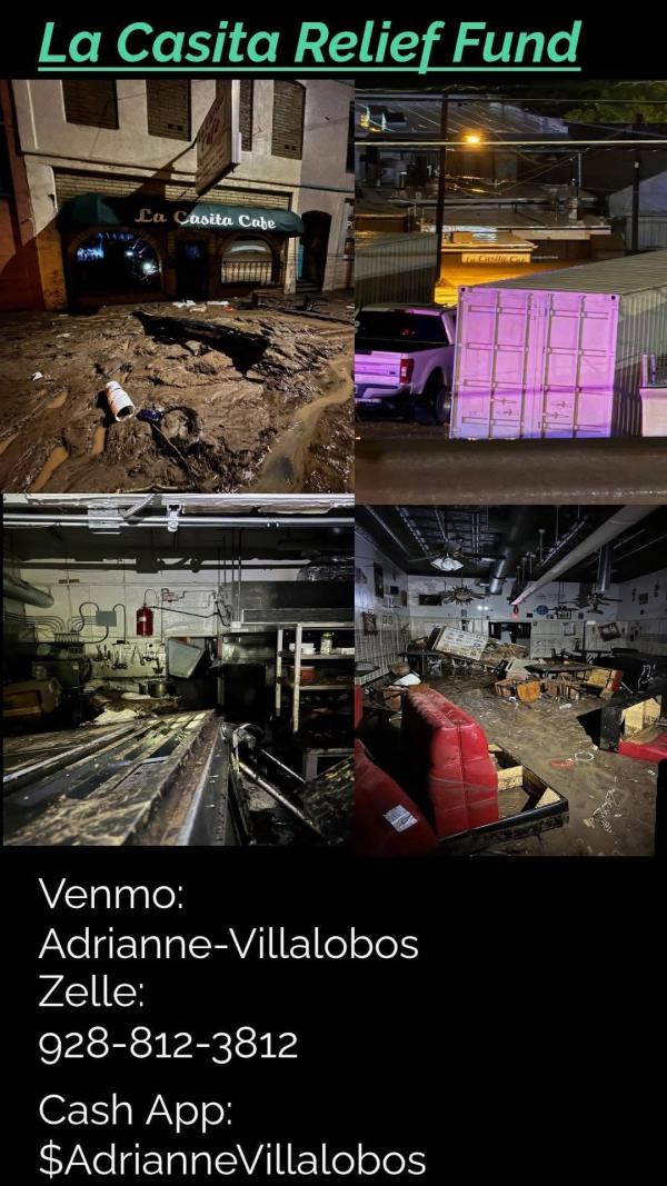 la casita donation flyer