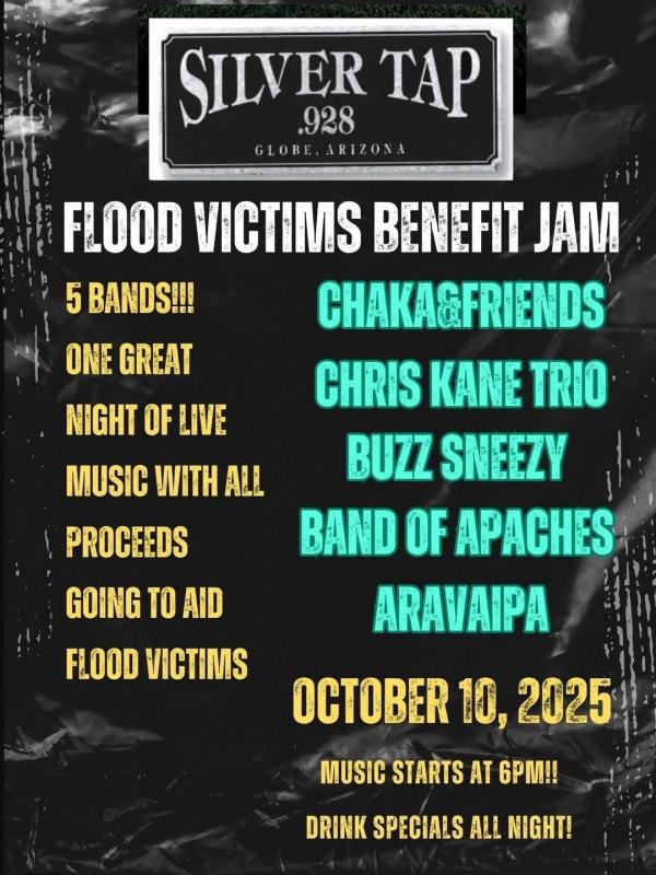 Benefit Jam flyer